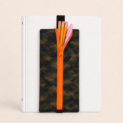 Étui à crayons avec élastique intégré – Pour agenda ou cartable